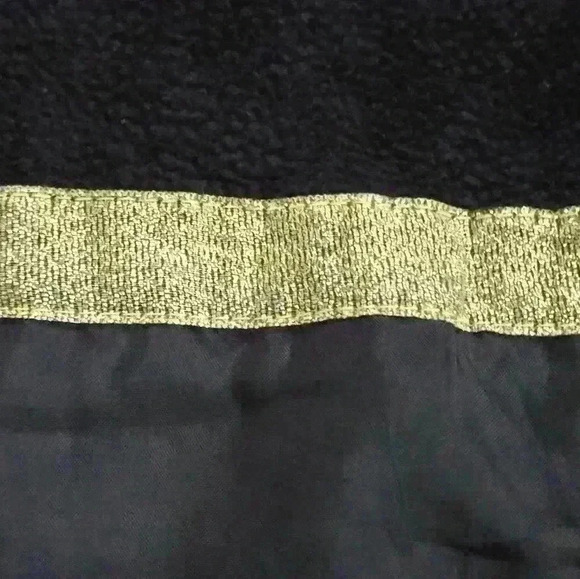 MICHAEL KORS girls 7/8 black and gold winter hooded jacket - Picture 11 of 16